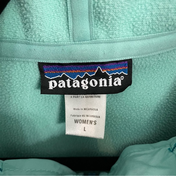 Patagonia Women’s Slope Style Full Zip jacket, Y2K stripe Size Large - Picture 7 of 7